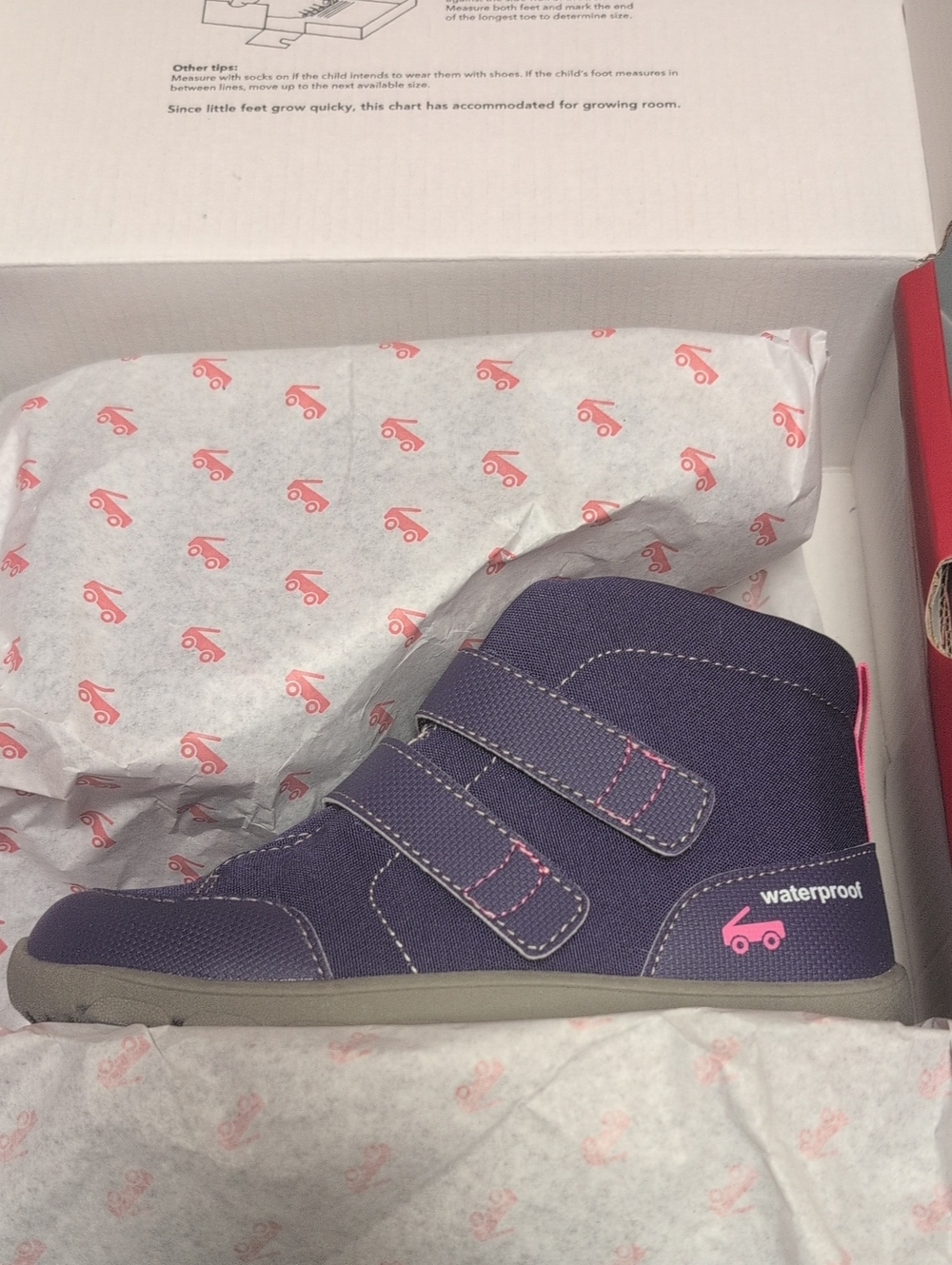 New See Kai Run Skye Adapt Waterproof Purple Boots